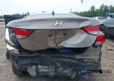 2013 Hyundai Elantra Gls/Limited from USA, damaged, VIN 5NPDH4AE3DH175248
